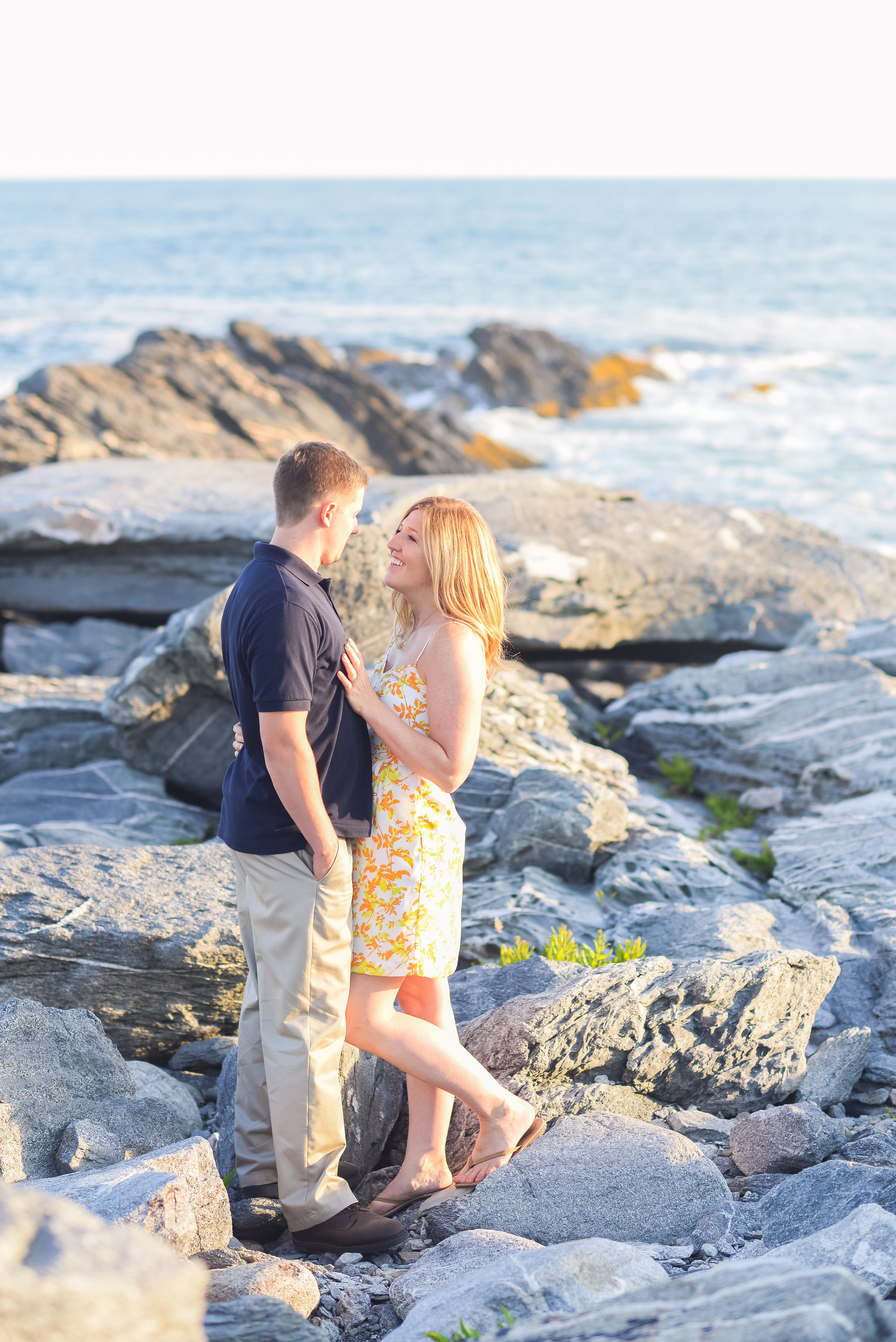 Newport RI Engagement Session
