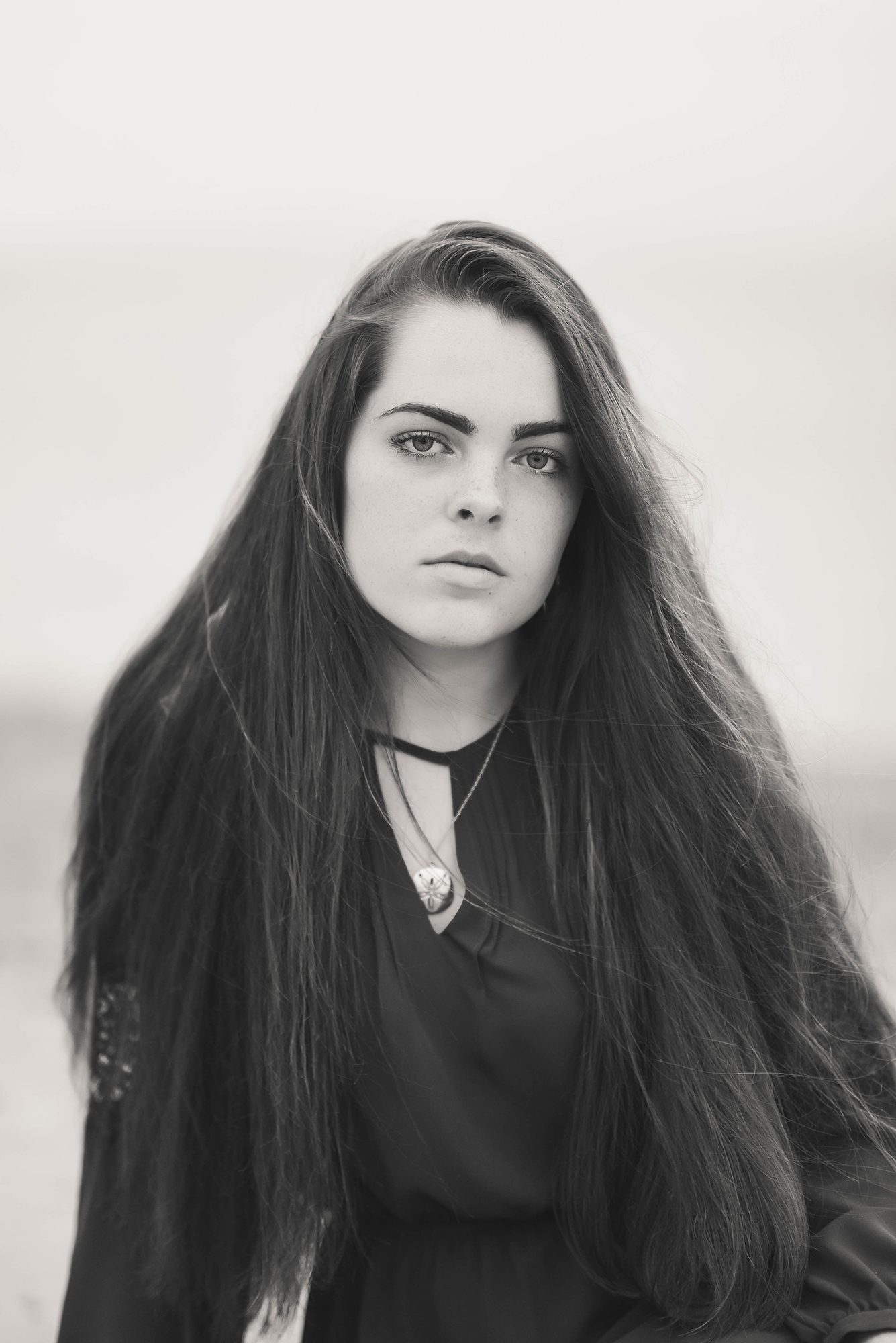 Senior pictures at Sandy Point Beach in Portsmouth, Rhode Island