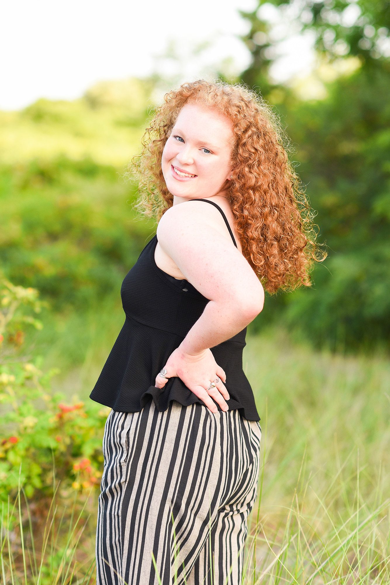 Portsmouth RI Senior Portrait Photographer