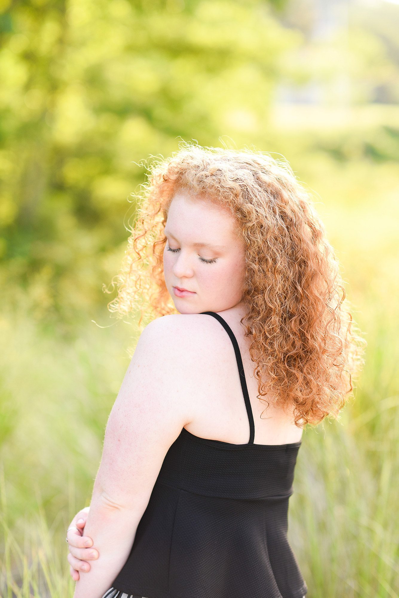 Portsmouth RI Senior Portrait Photographer